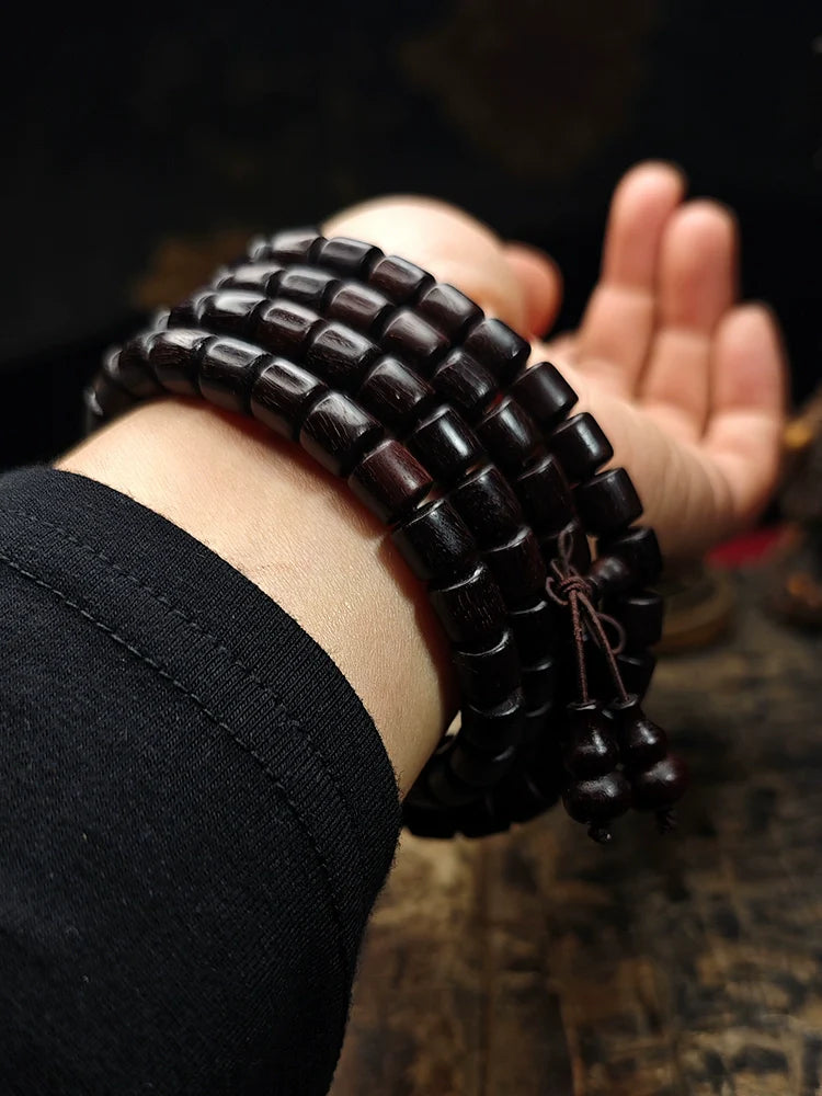 Buddha3bodhi 108 Beads of Indian Rosewood Rosary Mala Beads