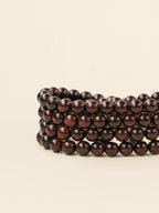 Buddha3bodhi 8mm African Red Sandalwood 108 Bead Mala