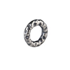 S925 Silver, Crater Card Ring Running Ring DIY Bracelet Small Silver Ring Accessories