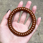 Natural Purple Gold Rat Bracelet Wooden Beads Intestine Bodhi Bracelet for Luck