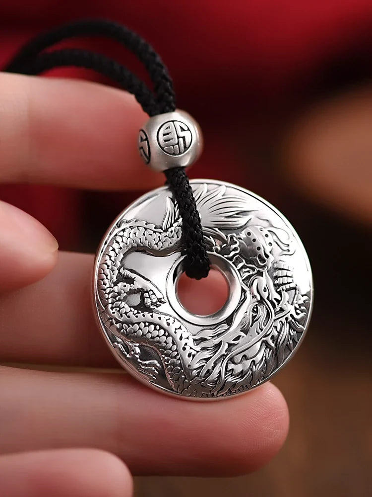 Buddha3bodhi Pure Silver Dragon Pendant