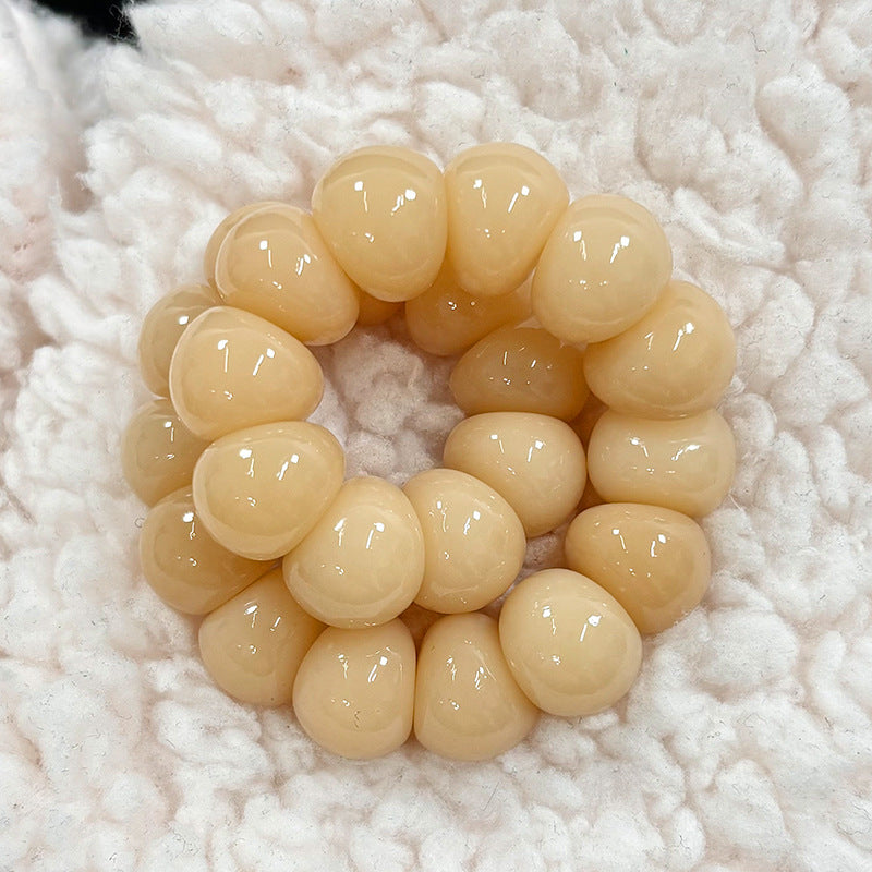 14mm Fresh-Palette Garlic-Clove Bodhi Bead Bracelet