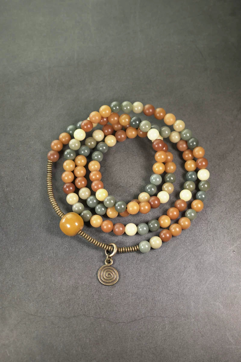 Multi-Colored Bodhi Bracelet – Multi-Layer Stress Relief Bracelet for Men & Women