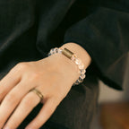 Tibetan Single-Strand Crystal Bracelet for Inner Peace & Energy Alignment