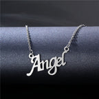Angel Letter Necklace – Perfect Layering with Your 111-999 Angel Number Pendant