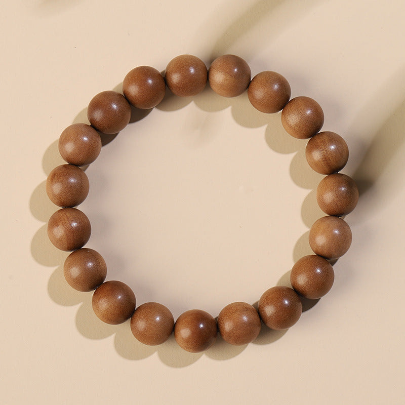 Indian Old Mountain Sandalwood Prayer Bead Bracelet
