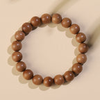 Indian Old Mountain Sandalwood Prayer Bead Bracelet