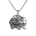 The Abundant Blessings Elephant Pendant Necklace