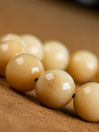 Buddha3bodhi Natural Old Camel Bone Buddha Bead Bracelet 15-16mm