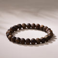 Premium Agarwood Lantern Bead Bracelet for Men and Women