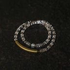 Double-Layer White Quartz Bracelet Layered Crystal Energy Jewelry for Women