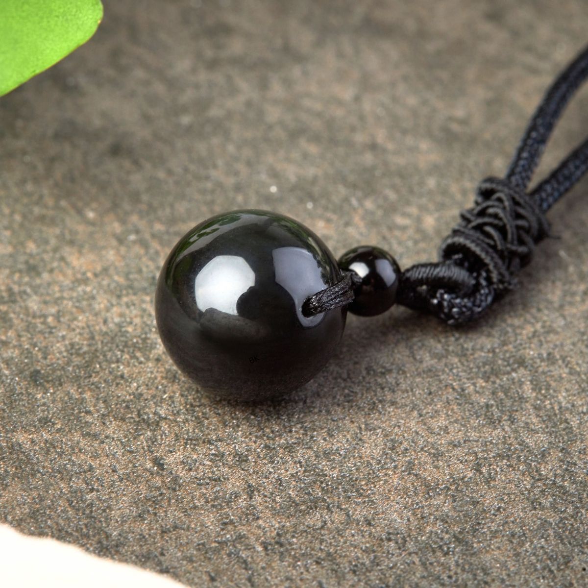 Buddha & Karma Rainbow Obsidian Necklace - Eye of Truth