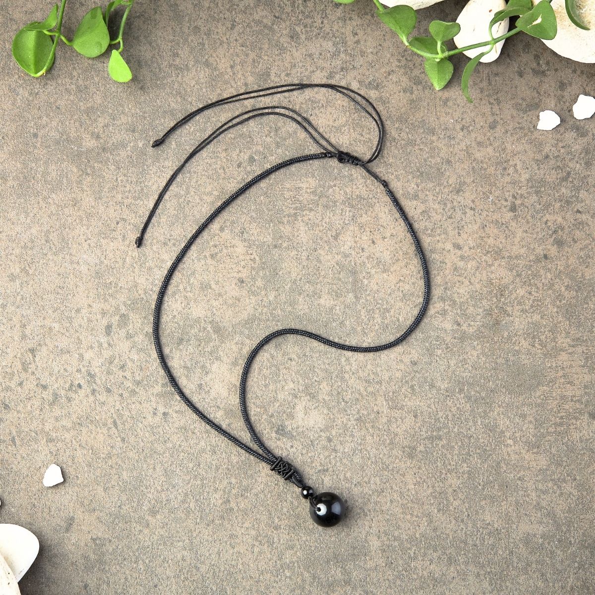 Buddha & Karma Rainbow Obsidian Necklace - Eye of Truth