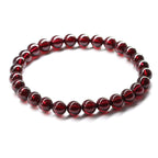 Buddha & Karma Red Garnet Stone Bracelet - Reignite Your Passion & Love