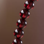 Buddha & Karma Red Garnet Stone Bracelet - Reignite Your Passion & Love