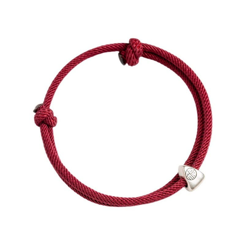 Buddha & Karma Red String Fu Lucky Bracelet