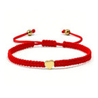 Exclusive: Buddha & Karma Red String Heart Bracelet