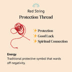 Buddha & Karma Tibetan Red String Bracelet - Buddhist Lucky Charm