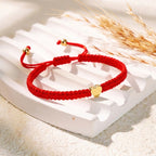 Exclusive: Buddha & Karma Red String Heart Bracelet