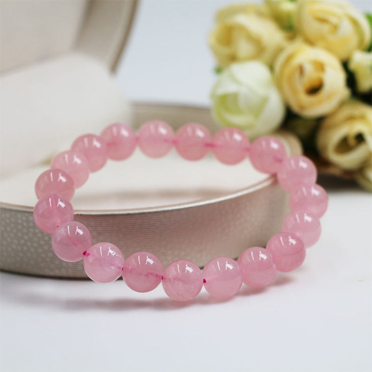Buddha & Karma Rose Quartz Love Bracelet - Inspire & Attract Love