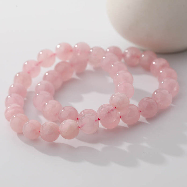 Buddha & Karma Rose Quartz Love Bracelet - Inspire & Attract Love