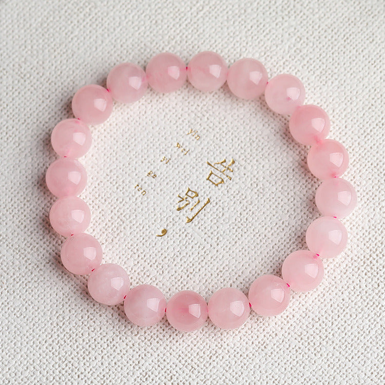 Buddha & Karma Rose Quartz Love Bracelet - Inspire & Attract Love