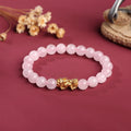 Buddha & Karma Rose Quartz Pixiu Love & Abundance Bracelet