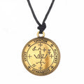 Buddha & Karma Sigil of the Archangel Michael Amulet - Protection Necklace