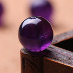 5A Grade Natural Deep Purple Amethyst Beads from Uruguay