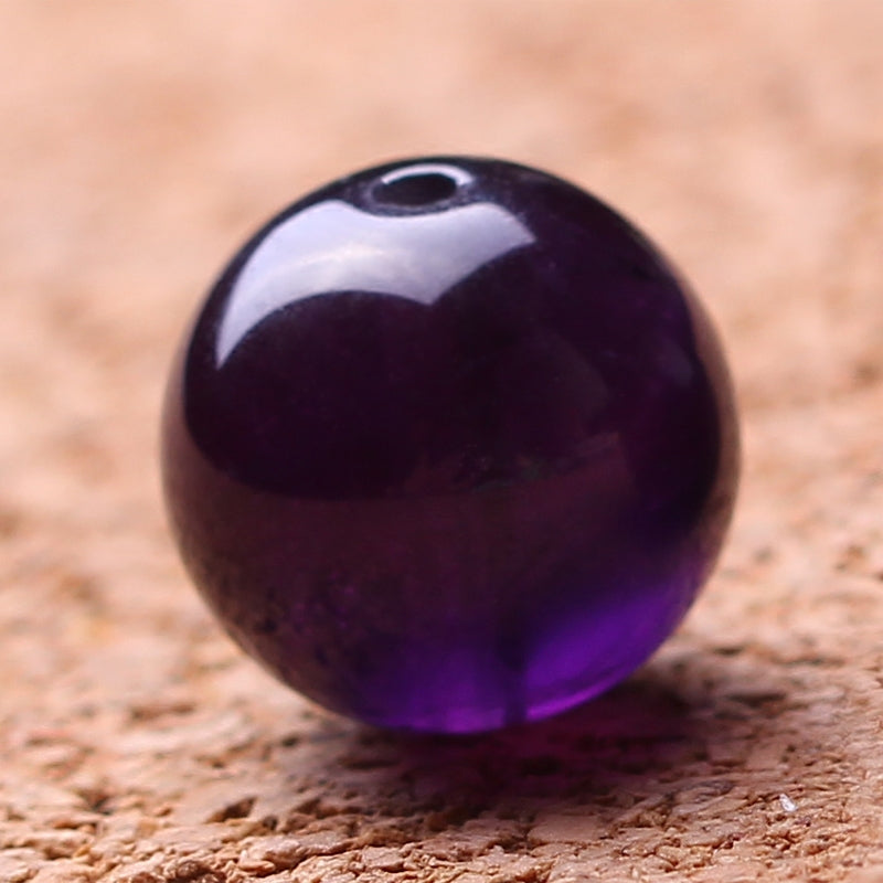 5A Grade Natural Deep Purple Amethyst Beads from Uruguay