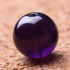 5A Grade Natural Deep Purple Amethyst Beads from Uruguay