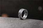 Buddha3bodhi Handmade Sliver Ring Retro and Old Lucky Character Four Divine Beast Ring