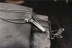 S925 Sterling Silver Sanskrit Six Character Mantra Pendant