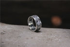 Buddha3bodhi Handmade Sliver Ring Retro and Old Lucky Character Four Divine Beast Ring