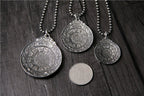 S925 Sterling Silver Jiugong Bagua Brand Pendant