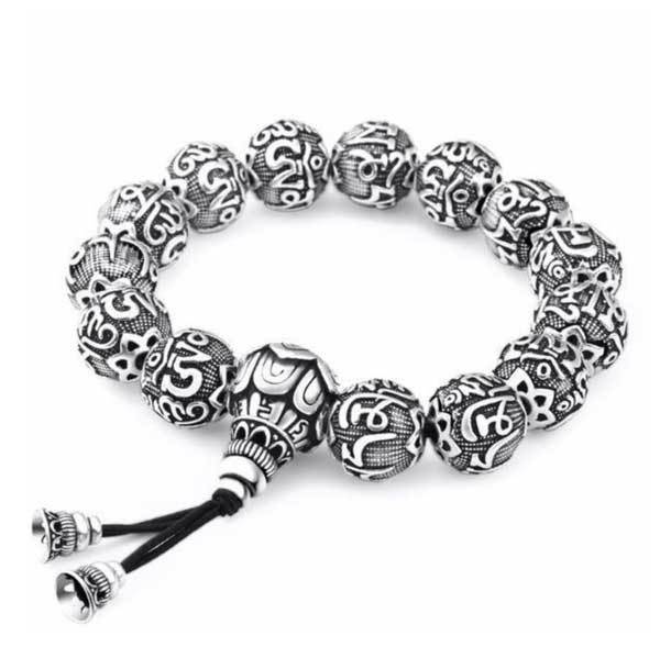 Buddha & Karma Copper Wu Lou Mantra Bracelet - Feng Shui for Bracelet Health