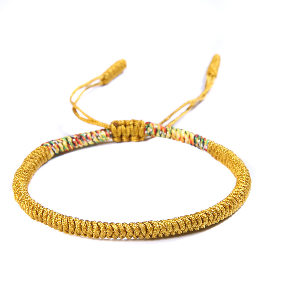 Buddha & Karma Tibetan Handmade Knot Bracelets - Attract Wisdom