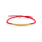 Buddha & Karma Tibetan Red String Bracelet - Buddhist Lucky Charm