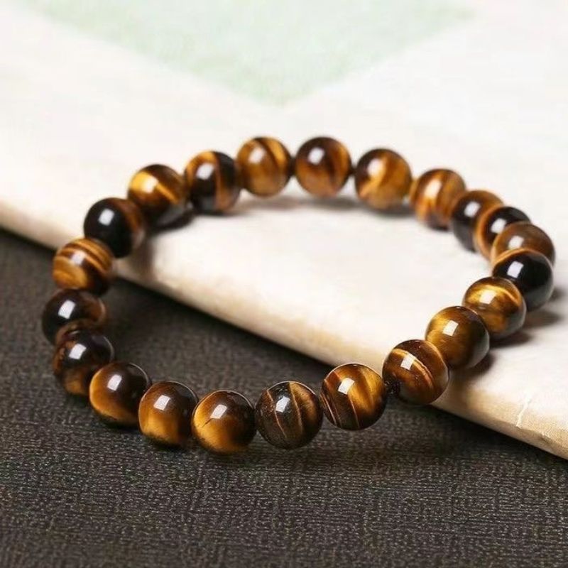 Buddha & Karma Gold Tiger Eye Bracelet - Power & Prosperity