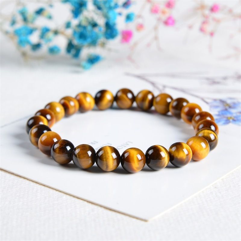 Buddha & Karma Gold Tiger Eye Bracelet - Power & Prosperity