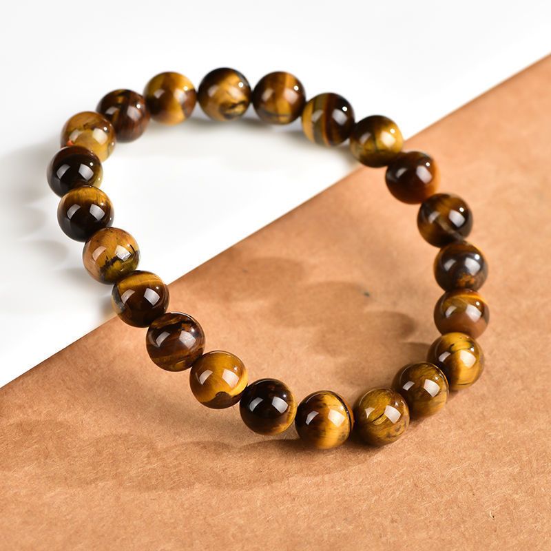 Buddha & Karma Gold Tiger Eye Bracelet - Power & Prosperity