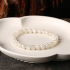 Buddha & Karma White Moonstone Bracelet - Feminine Energy