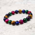 Fortune Jewel Tiger Eye Resolve Courage Bracelet