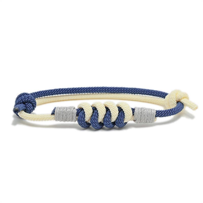 Fortune Jewel Simple Design King Kong Knot Strength Braid String Bracelet