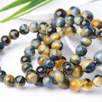 Fortune Jewel Tiger Eye Protection Courage Strength Bracelet