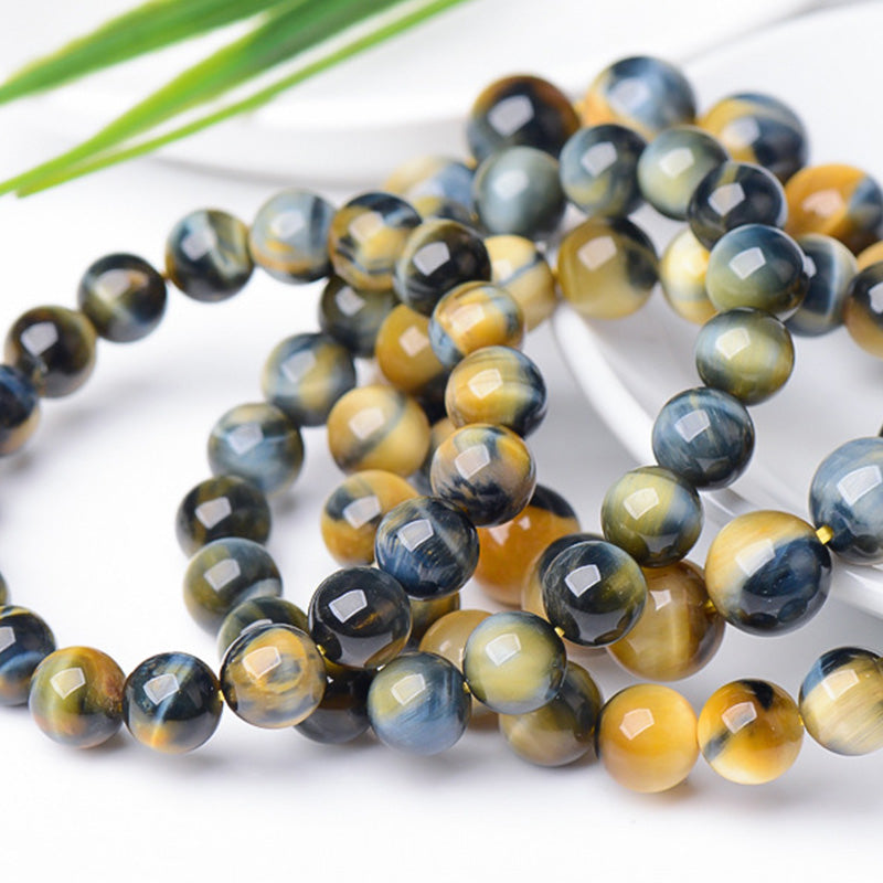 Fortune Jewel Tiger Eye Protection Courage Strength Bracelet