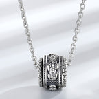 Fortune Jewel PiXiu Luck Wealth Rotatable Necklace Pendant