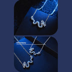 Fortune Jewel 925 Sterling Silver Year Of The Dragon Auspicious Dragon Protection Chain Necklace Pendant