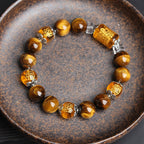 Fortune Jewel Tiger Eye Bead Fortune Prosperity Bracelet
