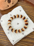 Charcoal-Fired Premium Bodhi Bead Bracelet for Fidgeting 14mm